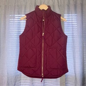Jcrew quilted puffer vest